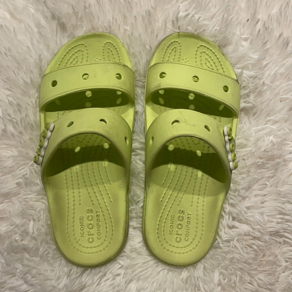 Croc sandals